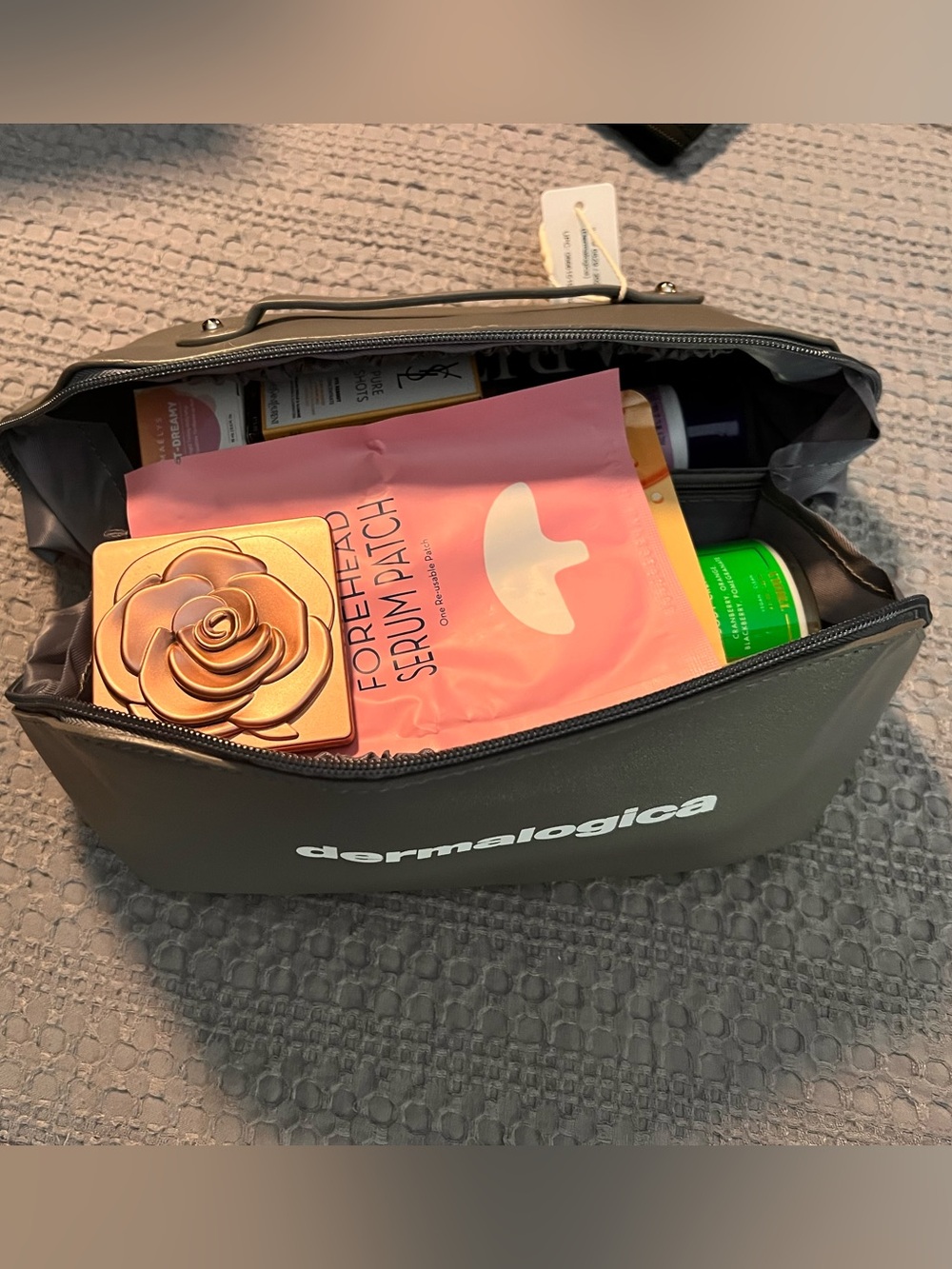 Dermalogica Travel Cosmetic Bag with Skincare products (16 piece)